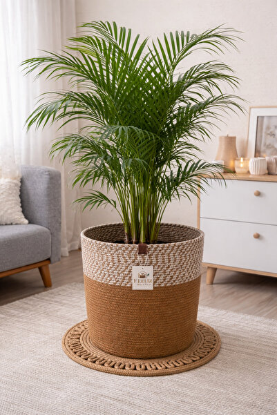 Efuliz Home Jute-Wicker Multi-Purpose-Decorative-Organizer Cobalt Basket, Gar...