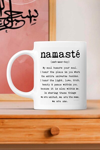 Mio Life كوب كوب مطبوع عليه نص تأمل من ناماستي