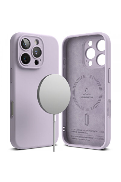 Ringke Husa MagSafe pentru Apple iPhone 16 Pro Max, Ringke, Silicone, Mov