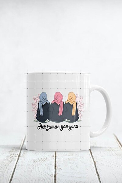 Mio Life Special Mug for 3 Friends, Always Side by Side