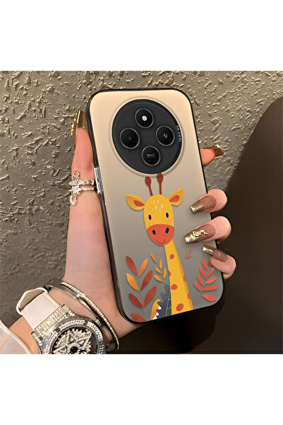 Hontinga حافظة متوافقة مع هاتف Redmi 14C، حافظة هاتف صلبة مضادة للسقوط، حيوان...