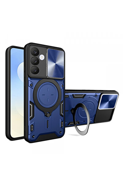 Techsuit Husa pentru Samsung Galaxy S25 FE, Techsuit, CamGuard Pro, Albastra