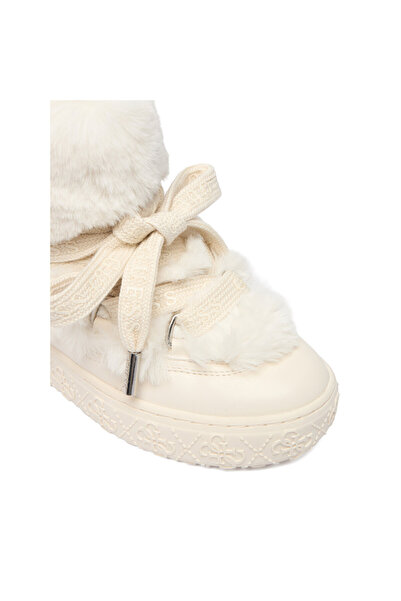 Guess snow boots women IVORY FLFUEK FUR10