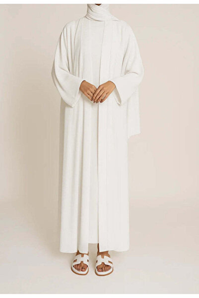 MayaCloset Premium Nidah Fabric Mira Abaya & Kimono & Ferace(With Inner)