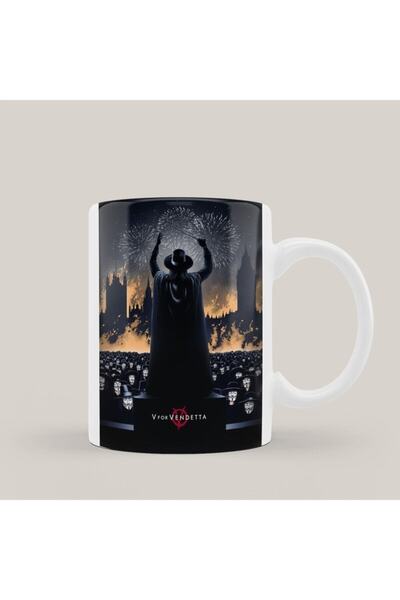 Mio Life V For Vendetta Printing Mug Cup
