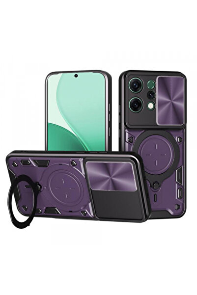 Techsuit Husa pentru Oppo Reno14, Techsuit, CamGuard Pro, Mov