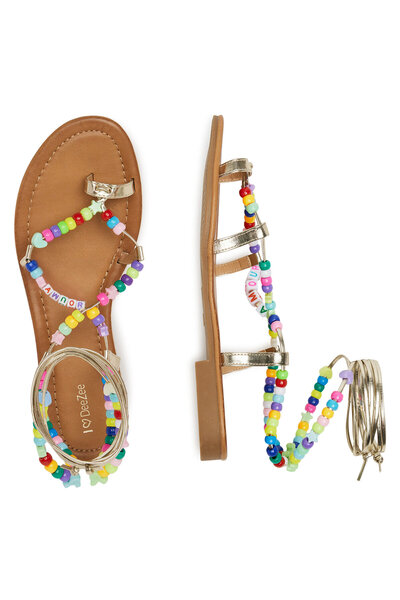 DeeZee women's sandals gold 3575