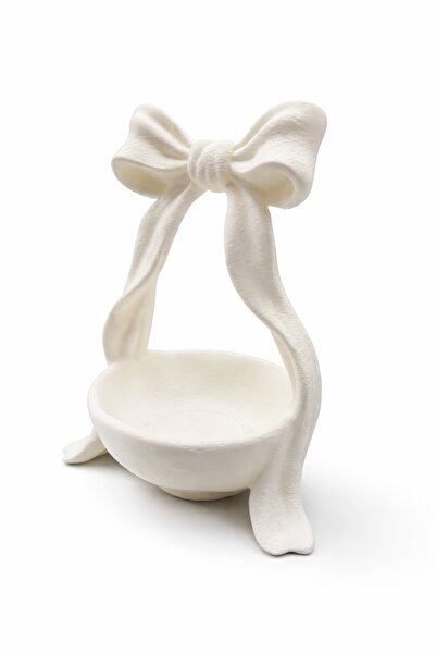 BESİNG Decorative Bow Jewelry & Accessory Stand 17 cm Large Size
