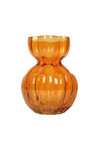 Vitale Vază din dovleac de culoare cafea Bologna 21*21*28 cm AK.KI0074