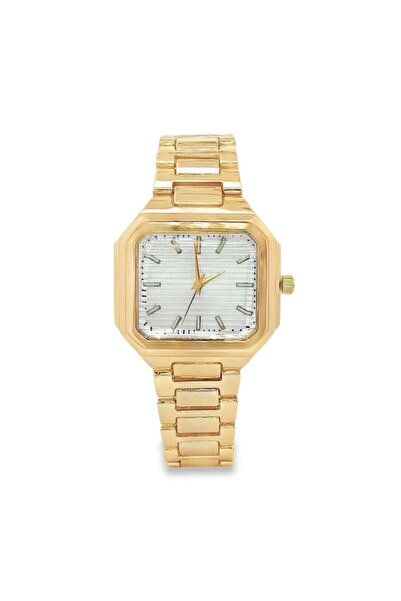 Bijuteria SORELLY Ceas bărbătesc pătrat auriu Otel