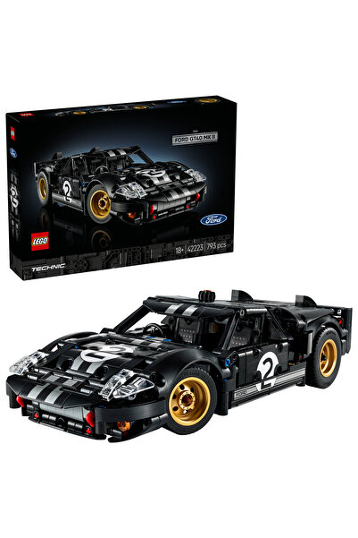 LEGO ®   Tehnic ™   1966 Ford GT40 MKII Racing Car 42223 – Kit de construcție de modele pentru adulți (793 piese)