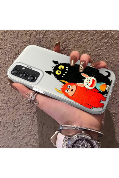 Hontinga حافظة هاتف متوافقة مع هاتف سامسونج جالاكسي M34، حافظة صلبة مقاومة لل...