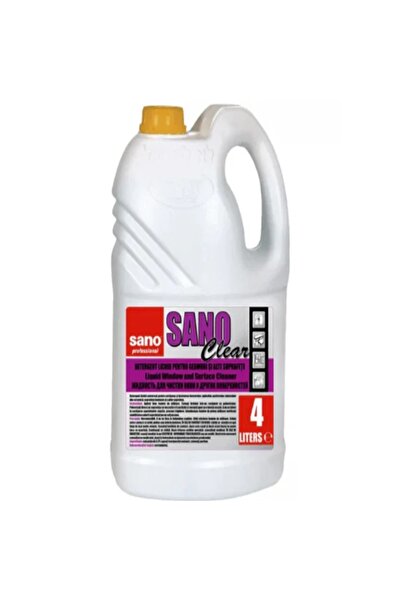 Sano Clear 4L – Διάλυμα καθαρισμού τζαμιών και παραθύρων