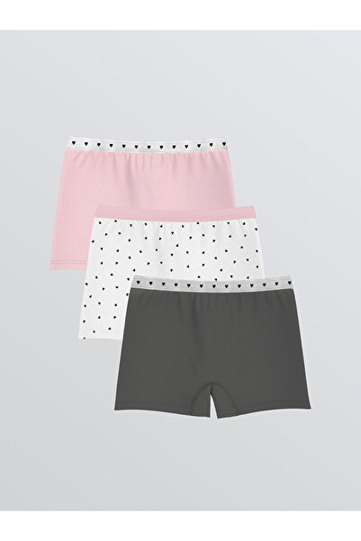 LC Waikiki ملابس داخلية مطبوعة للفتيات من UZG STORE، 3 قطع