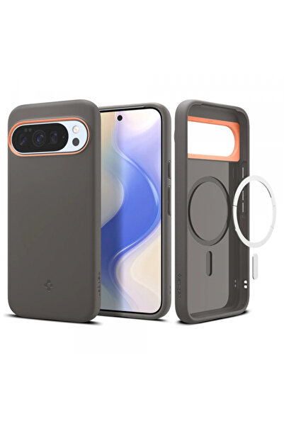 Spigen Husa MagSafe pentru Google Pixel 10 Pro XL, Spigen, Caseology Nano Pop, Gri