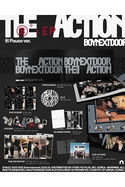 tays store BOYNEXTDOOR - 5th EP [The Action] Standard Ver. Album