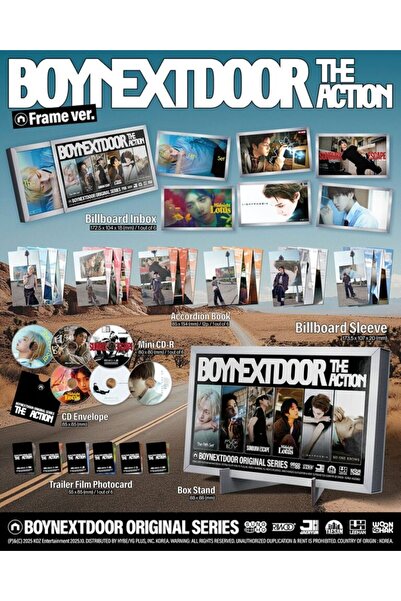 tays store BOYNEXTDOOR – 5th EP [The Action] (Frame ver.) Album