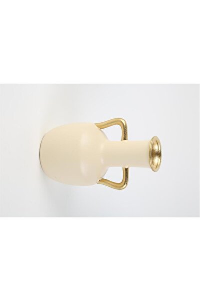 Vitale Cream Ceramic Cube with Handle 13*13*23 cm Ak.La0046