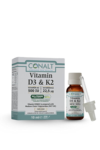 CONALT Premium Supplement Containing Vitamin D3 - 200 Drops (10 ml)