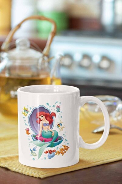 Mio Life Mermaid Printed Porcelain Mug