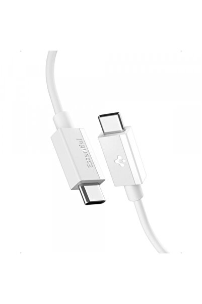 Spigen Cablu Date si Incarcare USB-C - USB-C Essential, 60W, 1m, Alb