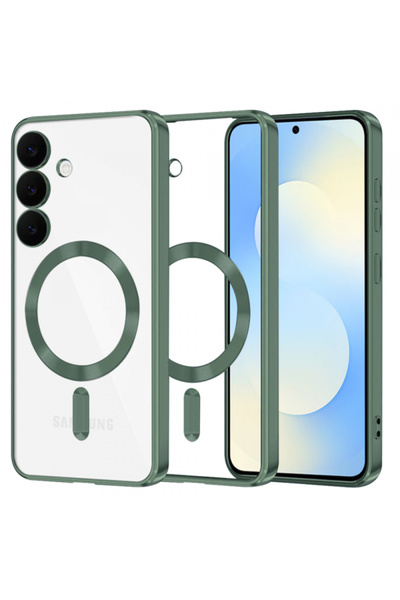 Techsuit Θήκη MagSafe για Samsung Galaxy S25 FE, Techsuit, Πολυτελές Κρύσταλλ...