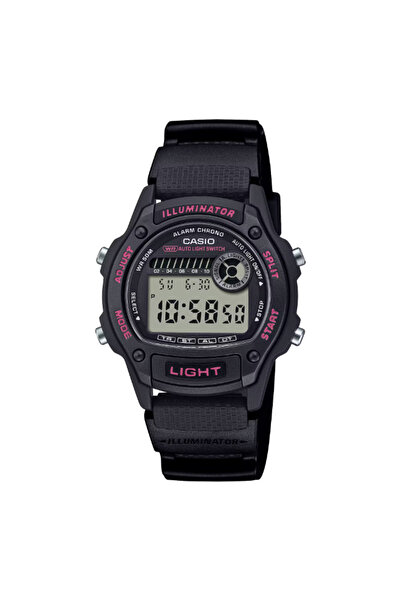 Casio Men's Digital Black Dial Watch - W-220H-1A2VDF