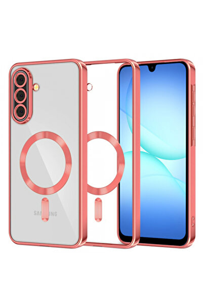 Techsuit Husa MagSafe pentru Samsung Galaxy A17 4G / A17 5G, Techsuit, Luxury Crystal, Rosie