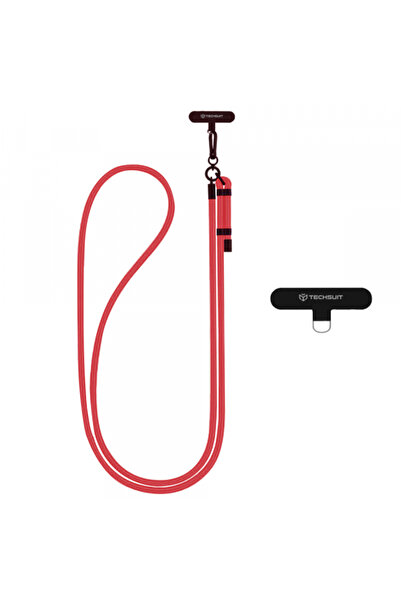 Techsuit Telephone Cord RCS1-33, Red