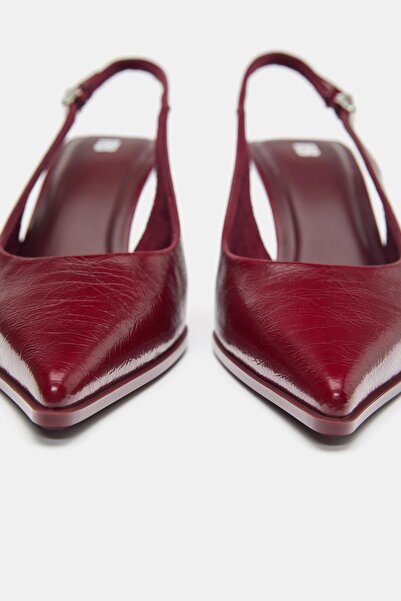 Pull & Bear Vinil topuklu ayakkabı