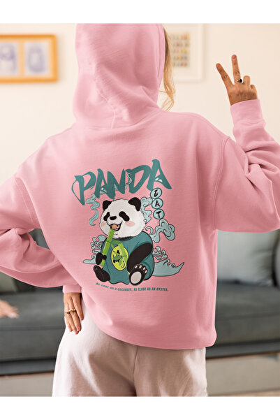 stil x Cute Pandas Printed Women's Sweatshirt