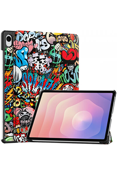 Techsuit Case for Samsung Galaxy Tab S11, Techsuit, FoldPro Urban Vibe, Multicolor
