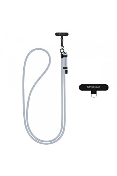 Techsuit Telephone Cord RCS1-18, Gray