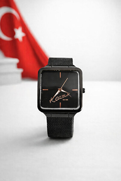 G Sport POLO Unisex Mustafa Kemal Atatürk Detailed Wicker Cord Wristwatch