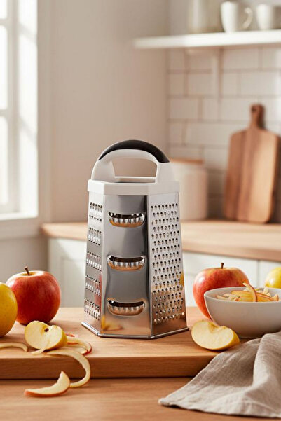 Metaltex Joker 6-Pointed Grater Stainless Steel