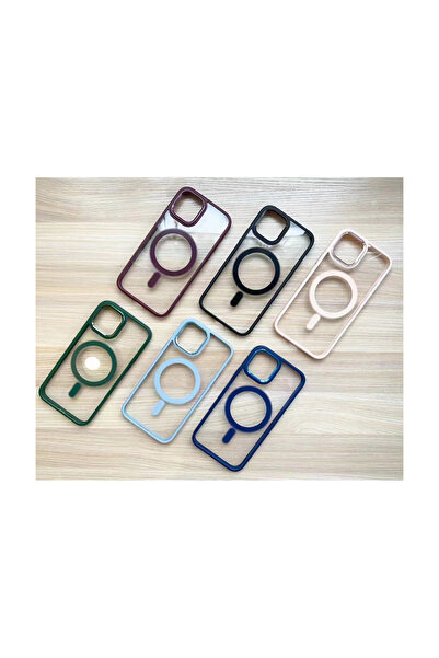 OEM Clear Magnetic Case Apple iPhone 13 Pro Light Blue