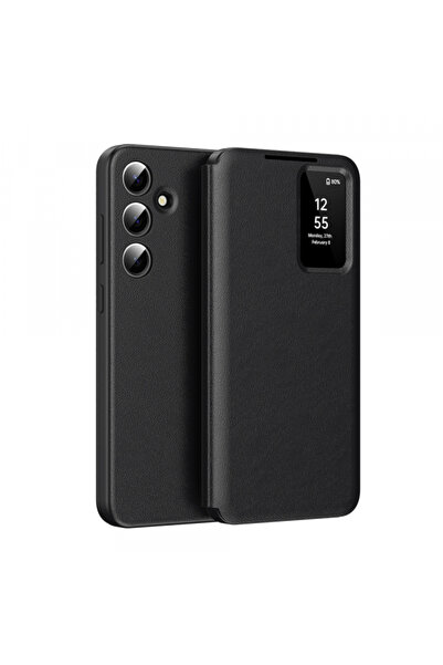 Techsuit Θήκη για Samsung Galaxy S25 FE, Techsuit, SmartView, Μαύρη