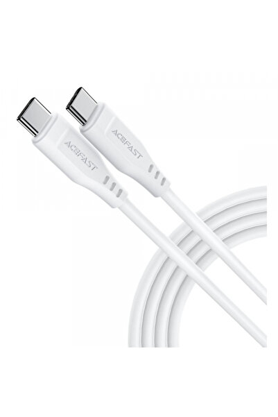 Acefast Cablu Date si Incarcare USB-C - USB-C Acefast, 60W, 1.2m, Alb
