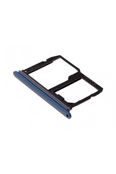 OEM Sim Card Holder LG Q7 Blue