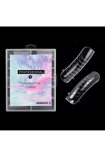 Pink Nails Cutie 120 tipsuri Full Cover Classic Design #2