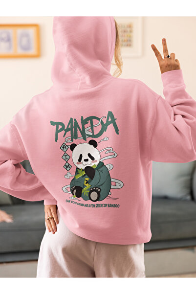 stil x Cute Pandas Printed Women's Sweatshirt