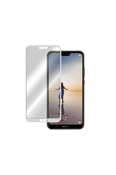 OEM Geam Soc Protector Full LCD 5D Huawei P20 Lite Alb