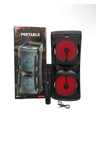 Blic KBroad KTS-2160 Taşınabilir Bluetooth Hoparlör - Mikrofonlu Ses Sistemi ...