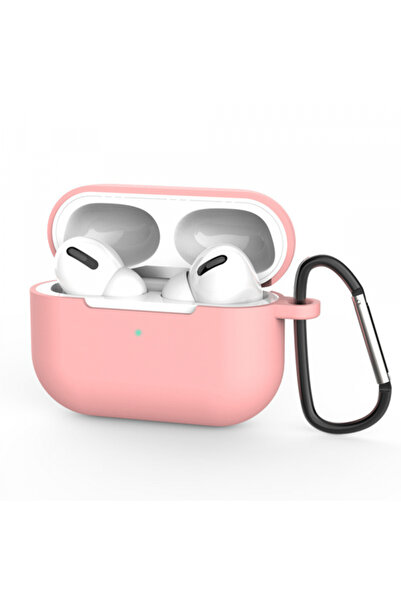 Techsuit Husa Silicone Case pentru Apple AirPods Pro 3, Roz Inchis