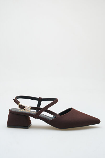 BEEKAMI Women's Shoes with a 4 cm Heel, Side Buckle Detail, Suitable for Ever...