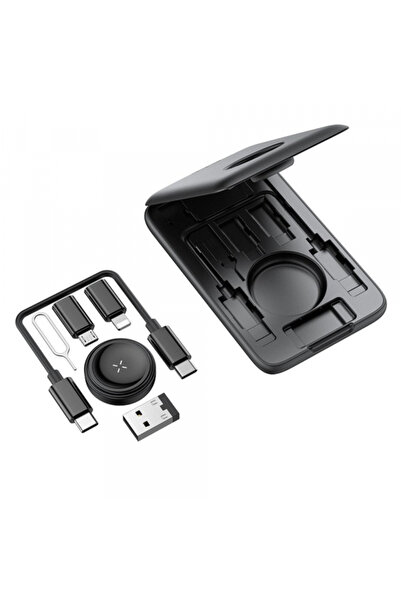 Mcdodo Incarcator Wireless CH-2440 8in1 pentru Apple Watch Series, Negru