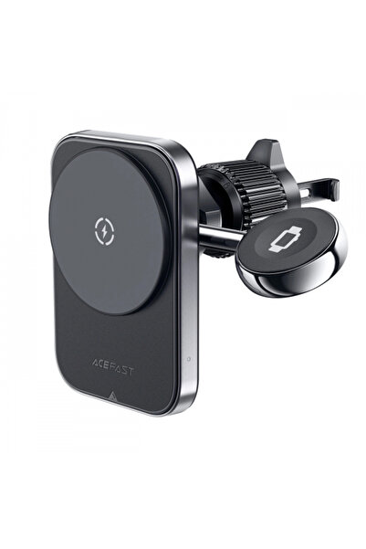 Acefast Incarcator Auto Wireless D18 2in1, 15W, 1.67A, Negru