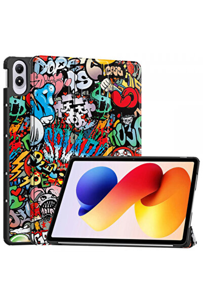 Techsuit Case for Xiaomi Redmi Pad 2 Pro, Techsuit, FoldPro Urban Vibe, Multicolor