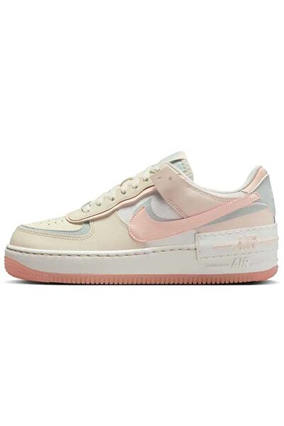 Nike Air Force 1 AF1 Shadow Leather Unisex Sneaker Hakiki Deri Reflektörlü Gü...