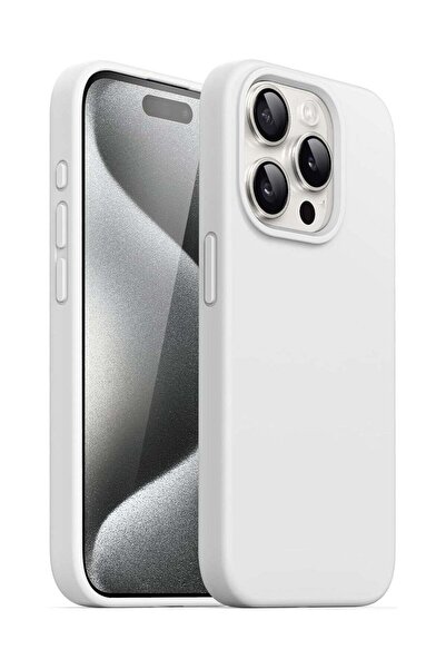 festive جراب سيليكون لهاتف آيفون 15 برو ماكس، ناعم الملمس، يوفر حماية كاملة ل...